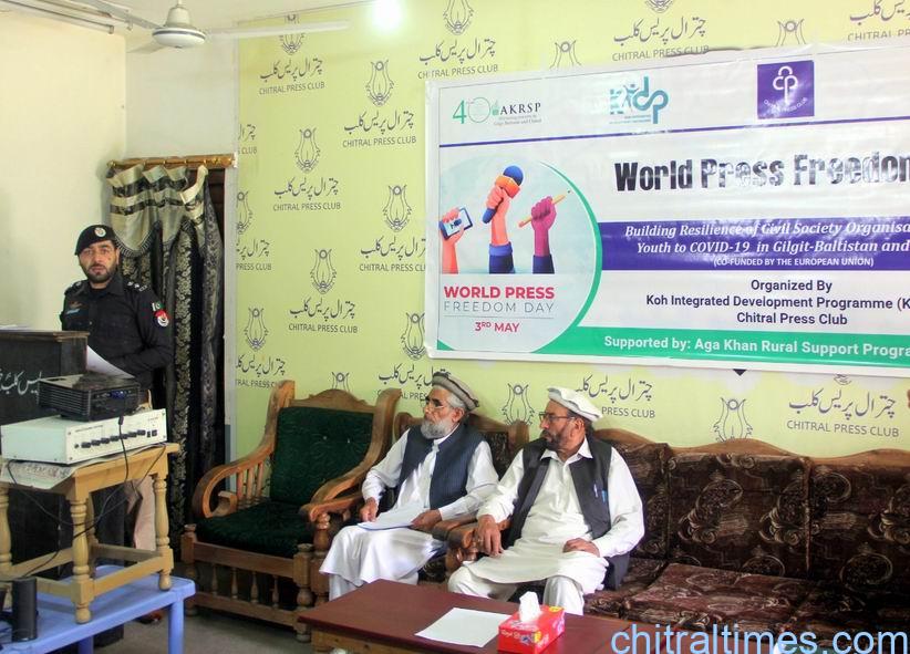 chitraltimes chitral press club program on freedom of media2