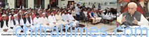 chitraltimes cm kp azam khan talking to trible elders