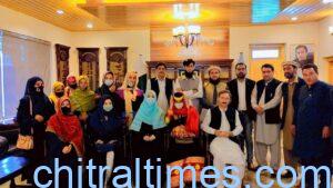chitraltimes kalash and ayun delegation met dc muhammad ali lower chitral 2