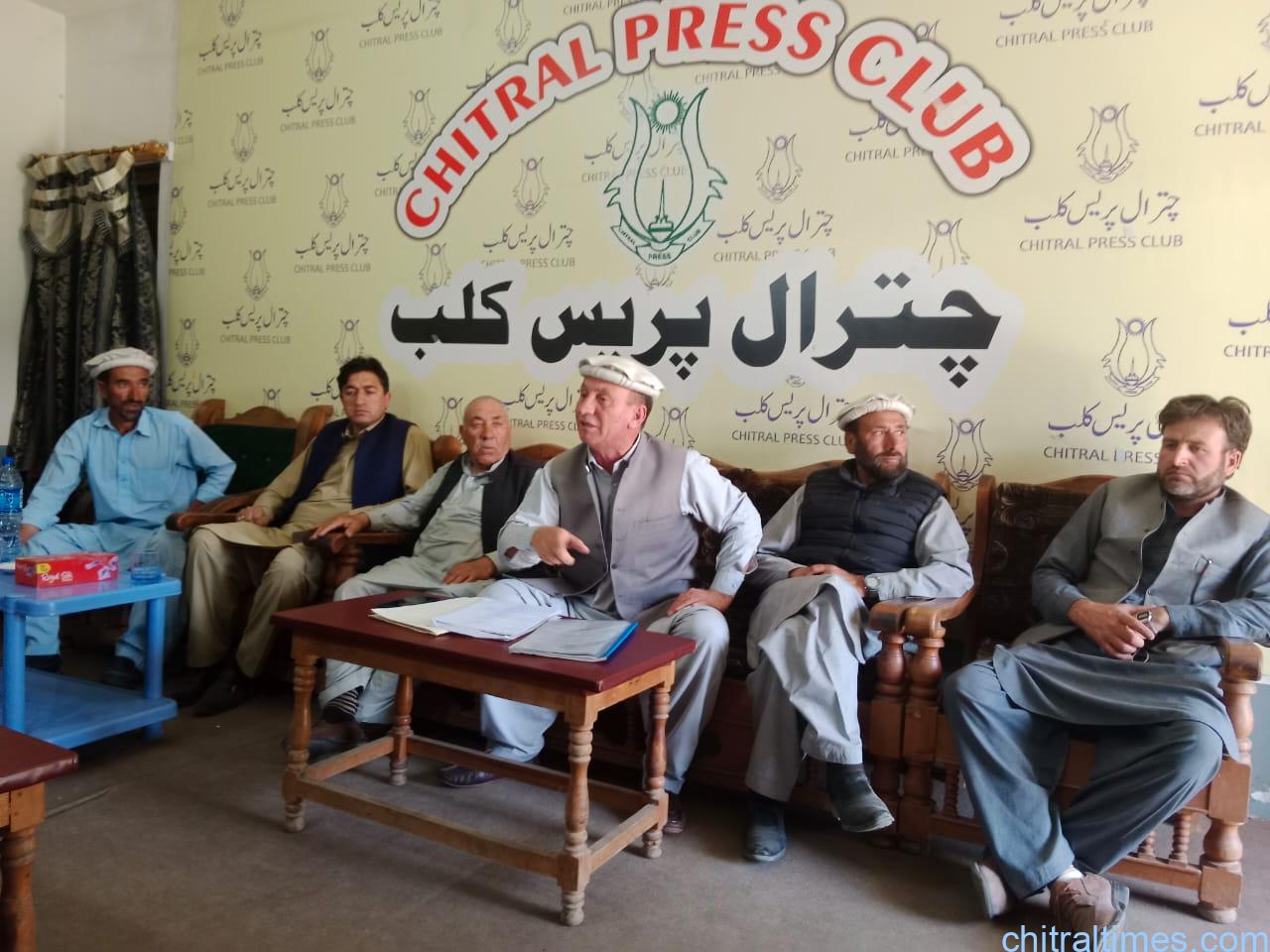 chitraltimes muhammad hussain and others gobor press confrence 3