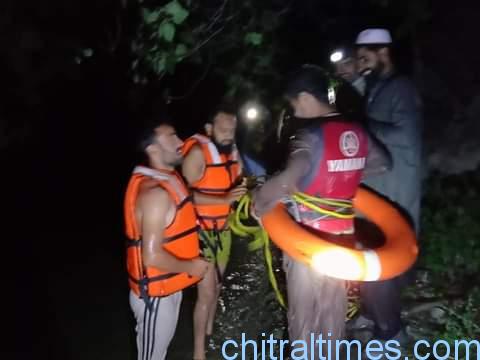 chitraltimes rain and rescue team operation 6