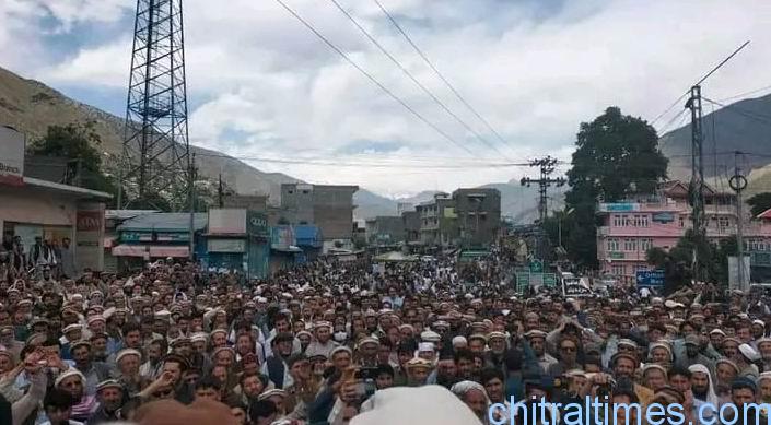 chitral strike shutter down for wheat subsidy