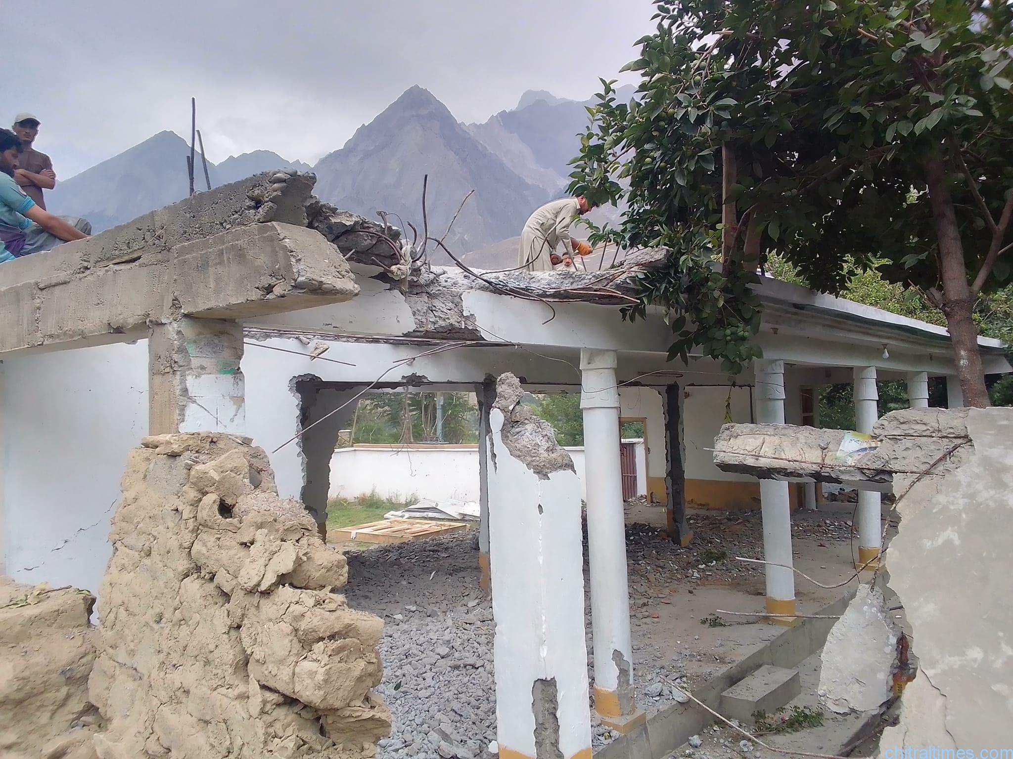 chitraltimes ayun kalash valley road construction started 3