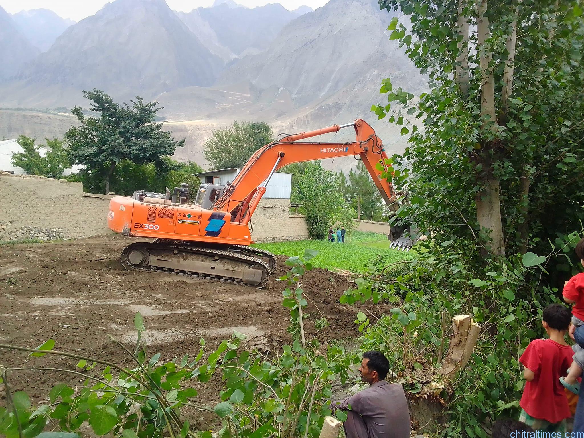 chitraltimes ayun kalash valley road construction started