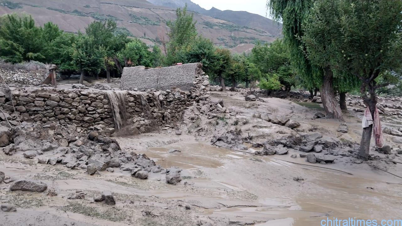 chitraltimes meragram II flood yarkhoon valley upper Chitral 7