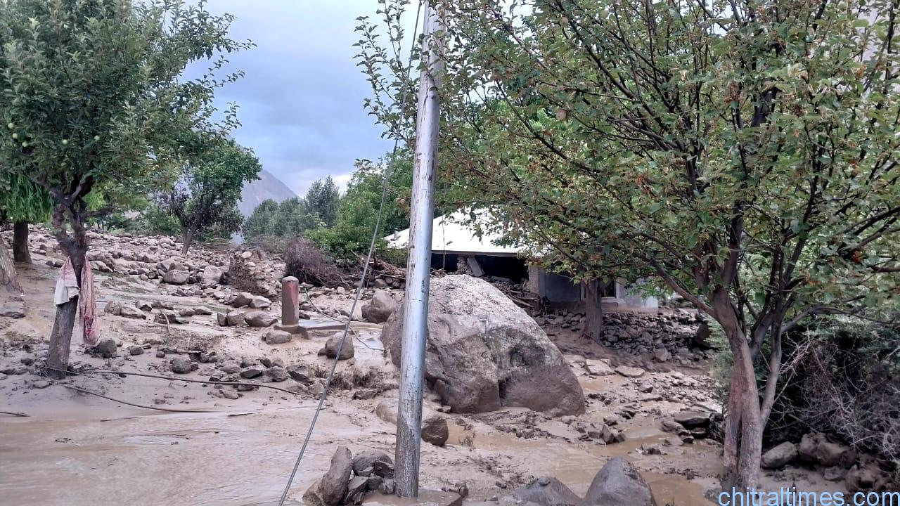 chitraltimes meragram II flood yarkhoon valley upper Chitral 8