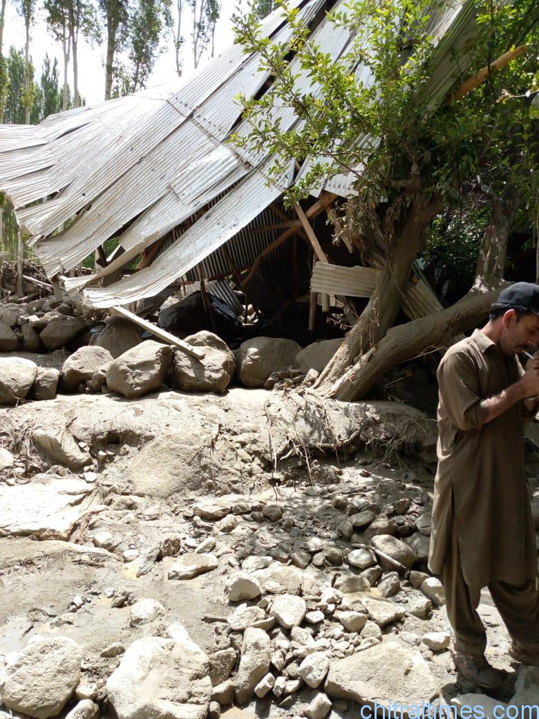 chitraltimes meragram II flood yarkhoon valley upper Chitral 9
