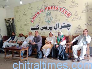 chitraltimes ppp chitral saleem khan press confrence sifat gul joined ppp