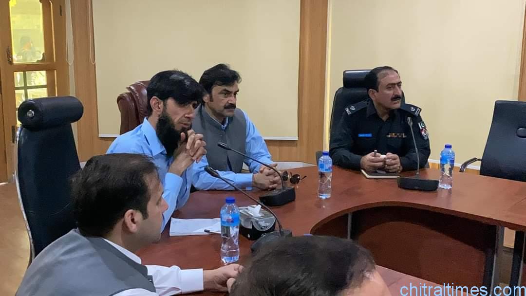 chitraltimes commissioner malakand division visit chitral lower attended meeting at dc office