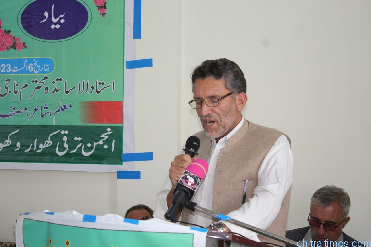 chitraltimes naji khan naji late book launching ceremony 8