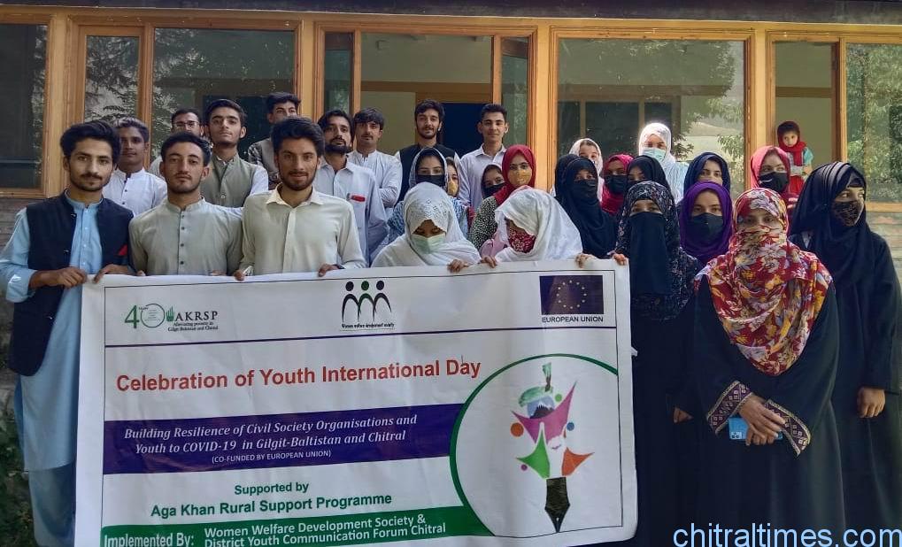chitraltimes youth day celebrated by youth communication chitral 23