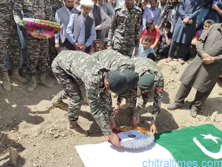 chitraltimes chitral scouts shuhada let to rest in their native0grave yard 10