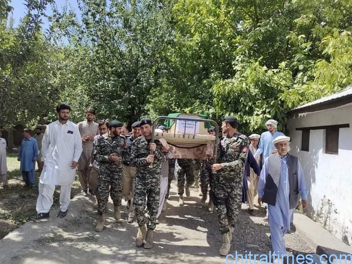 chitraltimes chitral scouts shuhada let to rest in their native0grave yard 11