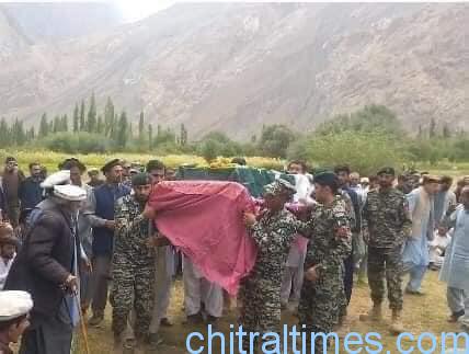 chitraltimes chitral scouts shuhada let to rest in their native0grave yard 2