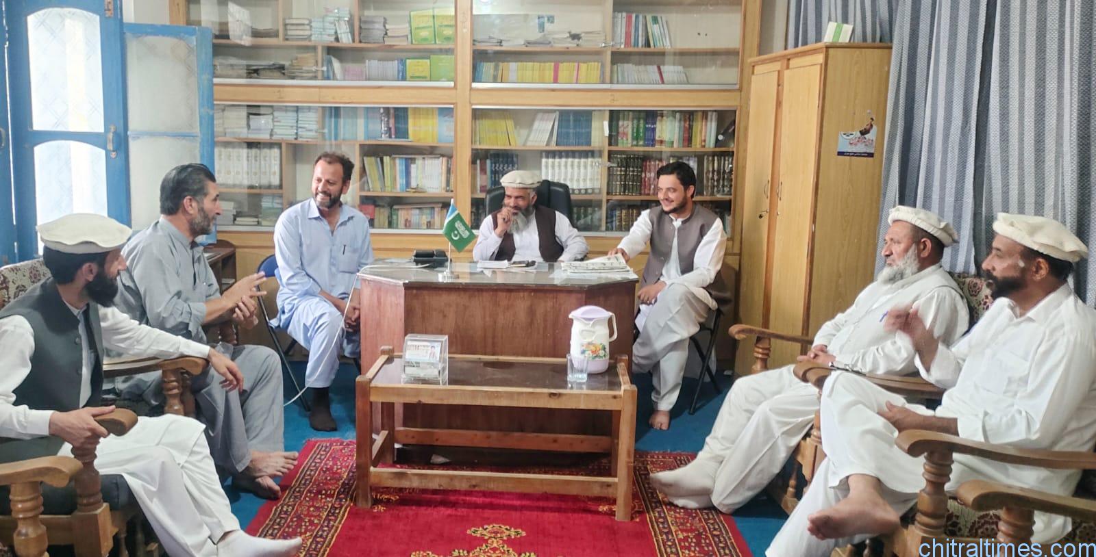 chitraltimes jamat islami meeting on wheat and high prices