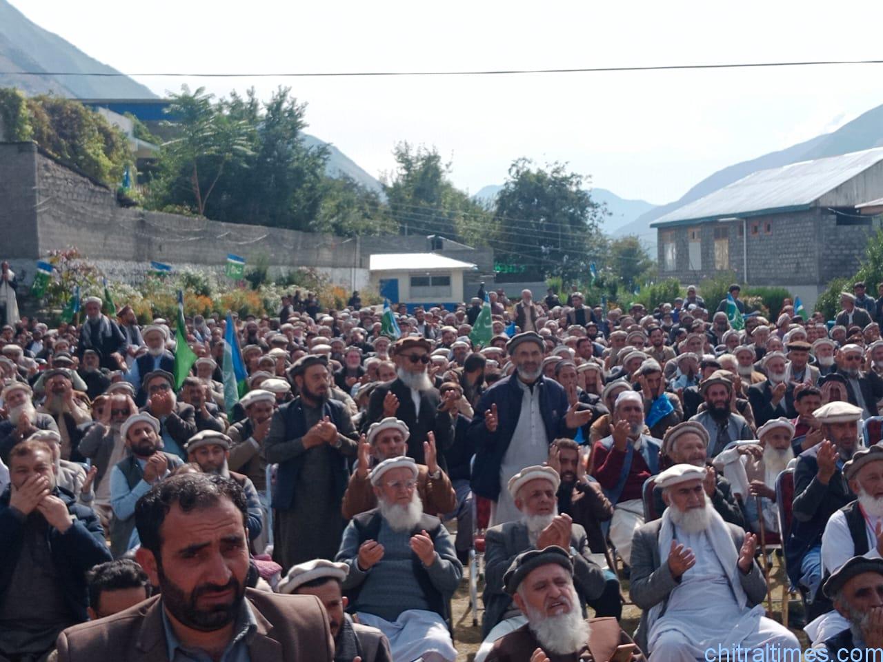 chitraltimes amir jamat islami sirajul haq visit chitral addresses workers convention 23