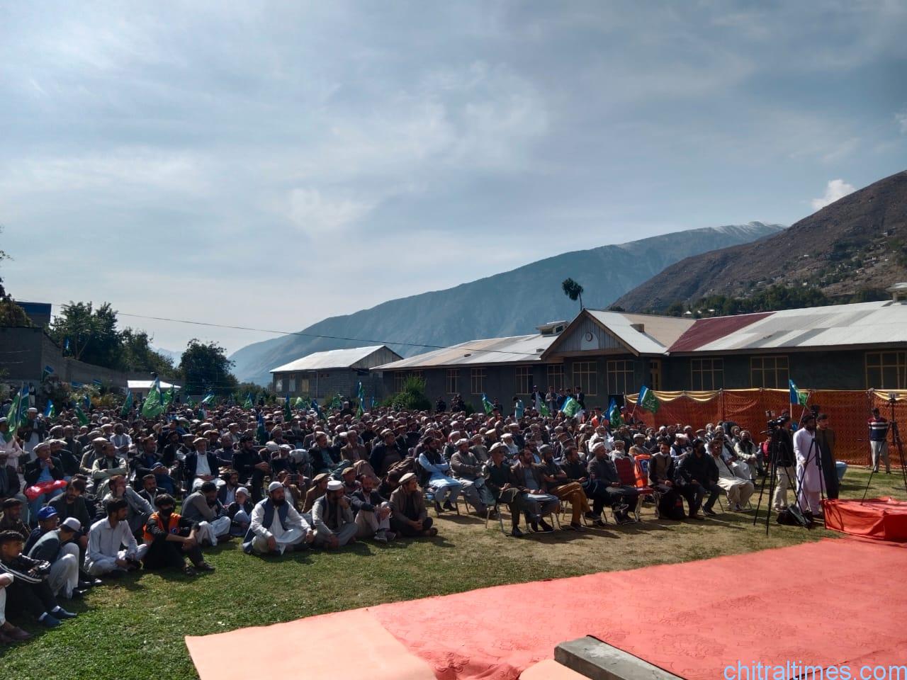 chitraltimes amir jamat islami sirajul haq visit chitral addresses workers convention 8