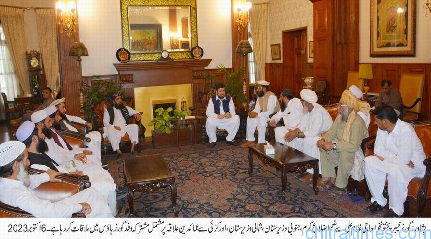 chitraltimes fata delegation met governor kp