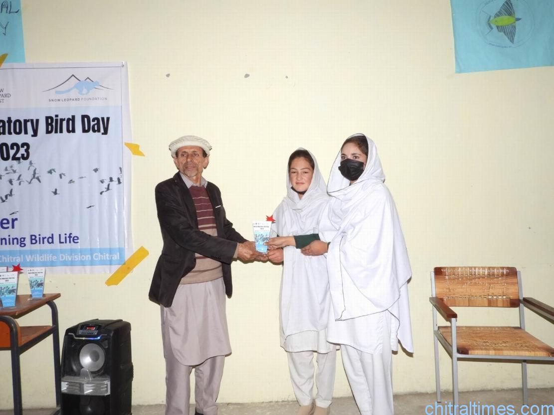 chitraltimes laspure migratory birds day observed in ghs laspure upper chitral 5