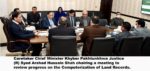 chitraltimes caretaker cm kp chairing revenue board meeting