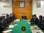 chitraltimes dpo qamar hayat chairing crime meeting