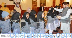 chitraltimes governor kp haji ghulam ali with orphan students 1