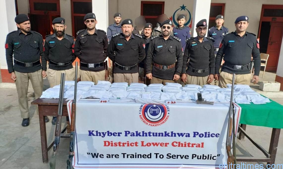 chitraltimes chitral police recovered huge amount of hashish in lotkoh
