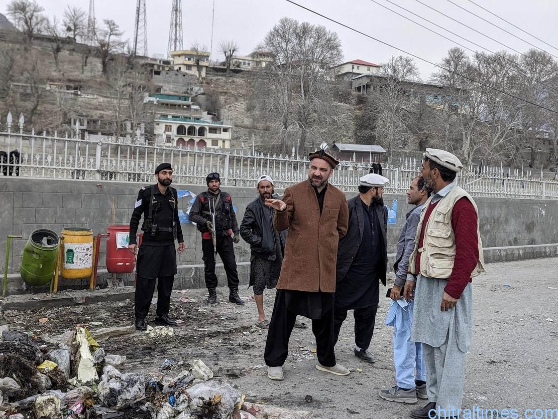 chitraltimes chitral bazar cleanliness campaign garbages disposed off 1