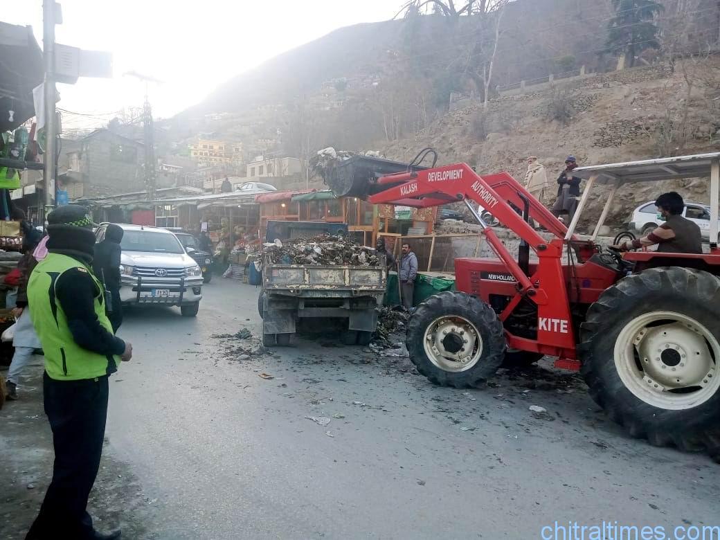 chitraltimes chitral bazar cleanliness campaign garbages disposed off 7