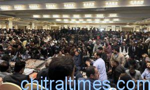 chitraltimes pti press confrence islamabad against election result