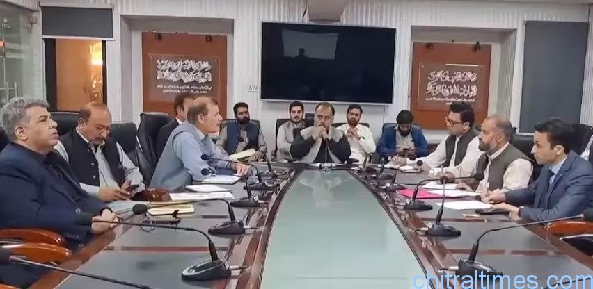 chitaltimes minister health kp chairing sehat card meeting