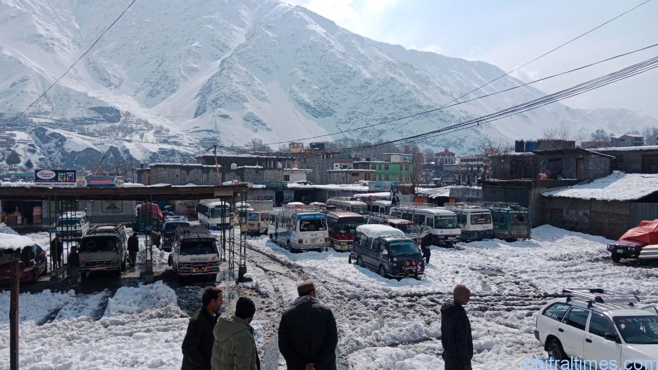 chitraltimes chitral snowfall and road blackages 7