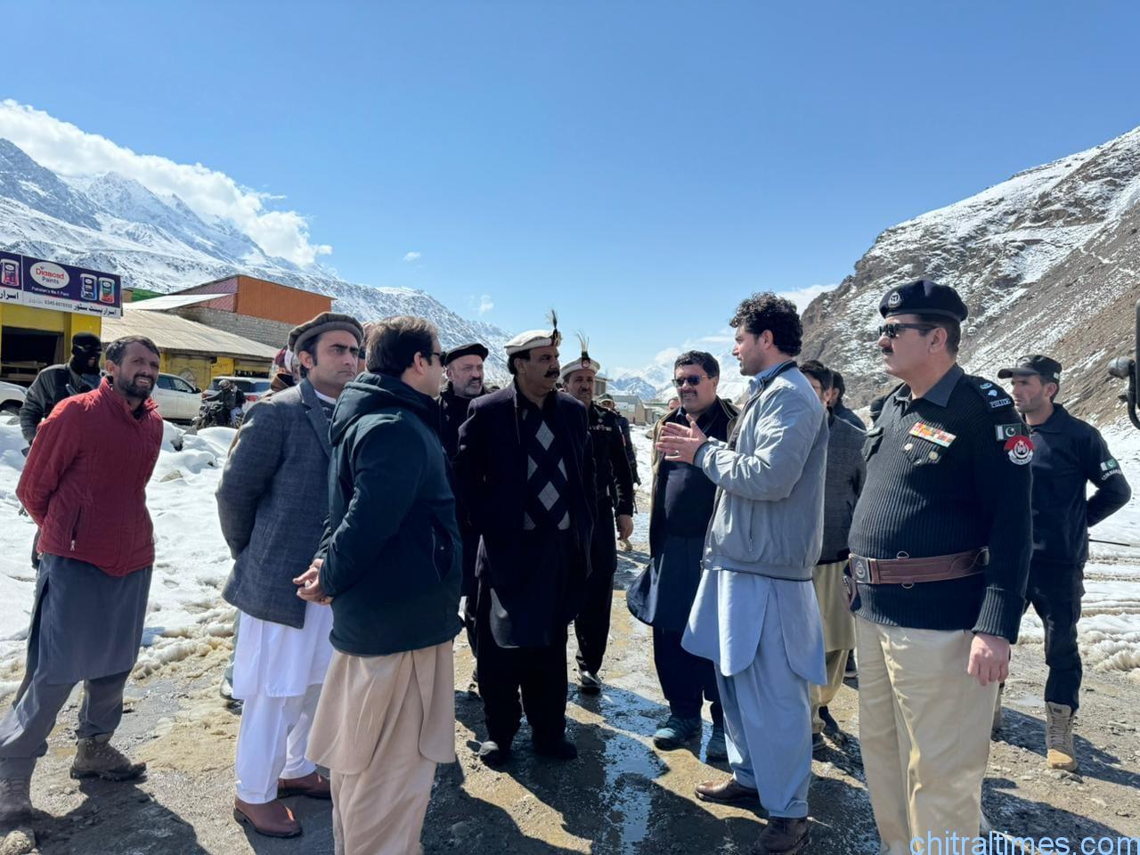 chitraltimes commissioner malakand visit upper chitral saqib 5