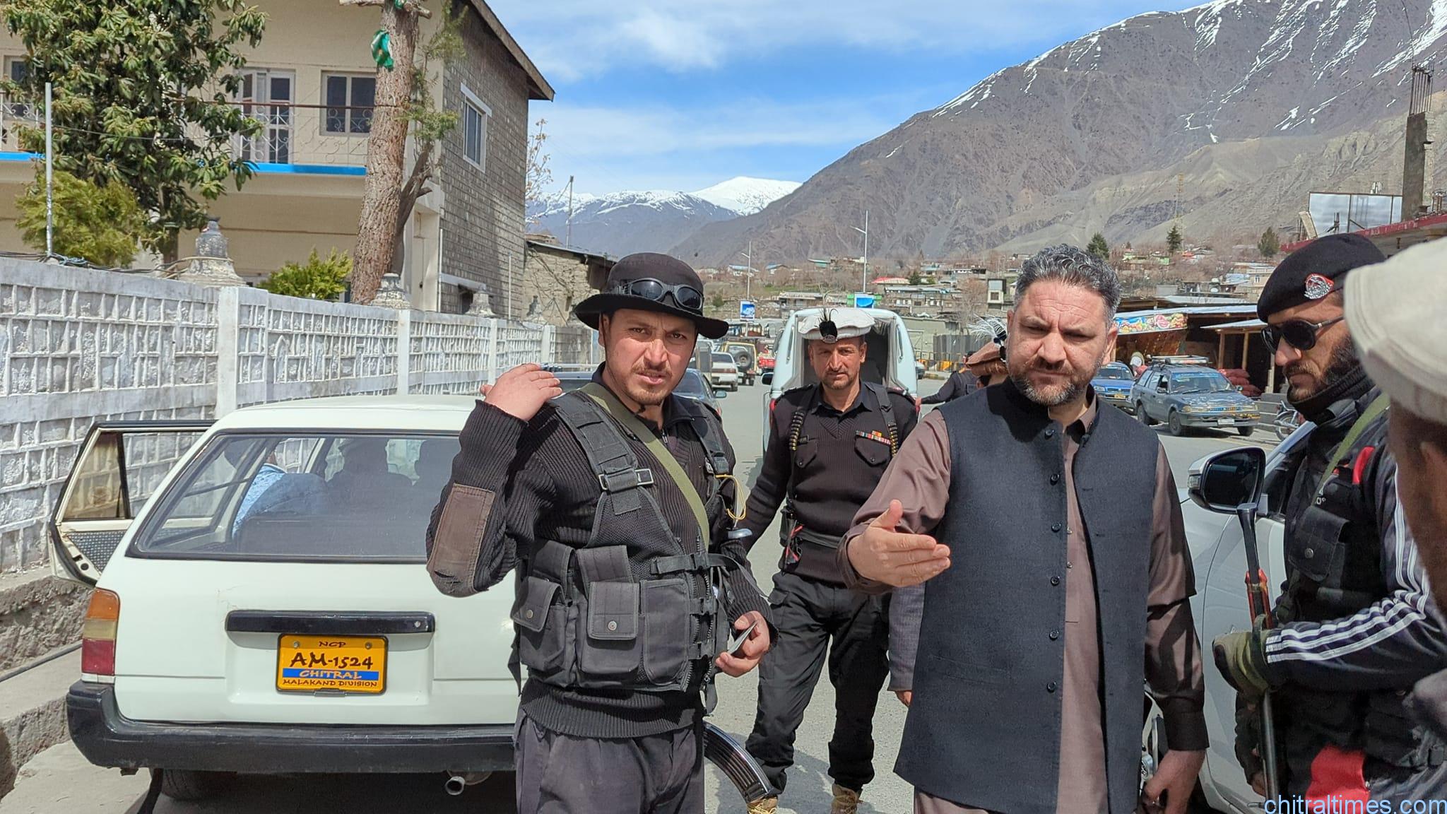 chitraltimes dc chitral lower imran khan visit chitral bazar removed encrochments 7