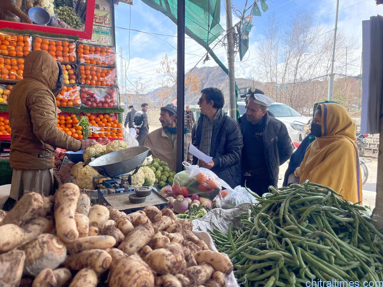 chitraltimes upper chitral administration price checking booni bazar shops 4