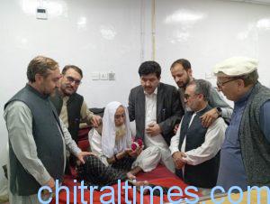 chitraltimes abdul ghani dhol mama admited in hospital