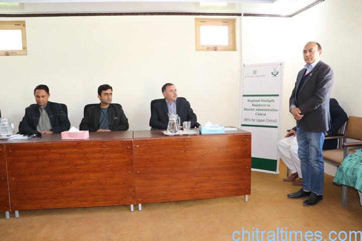 chitraltimes akahp handover tents to district adminstration upper chitral 2