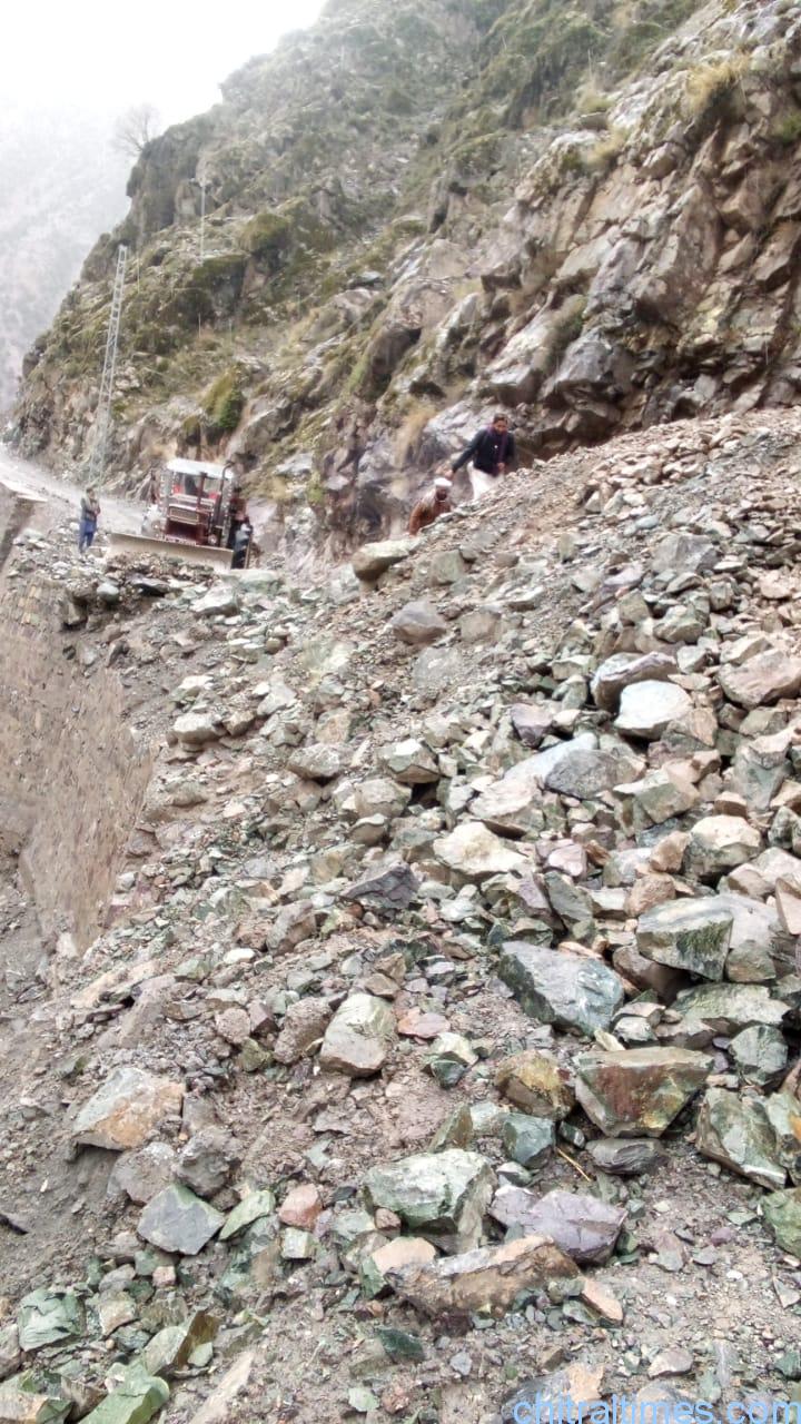 chitraltimes chitral rain distruction road blocked houses damaged 3