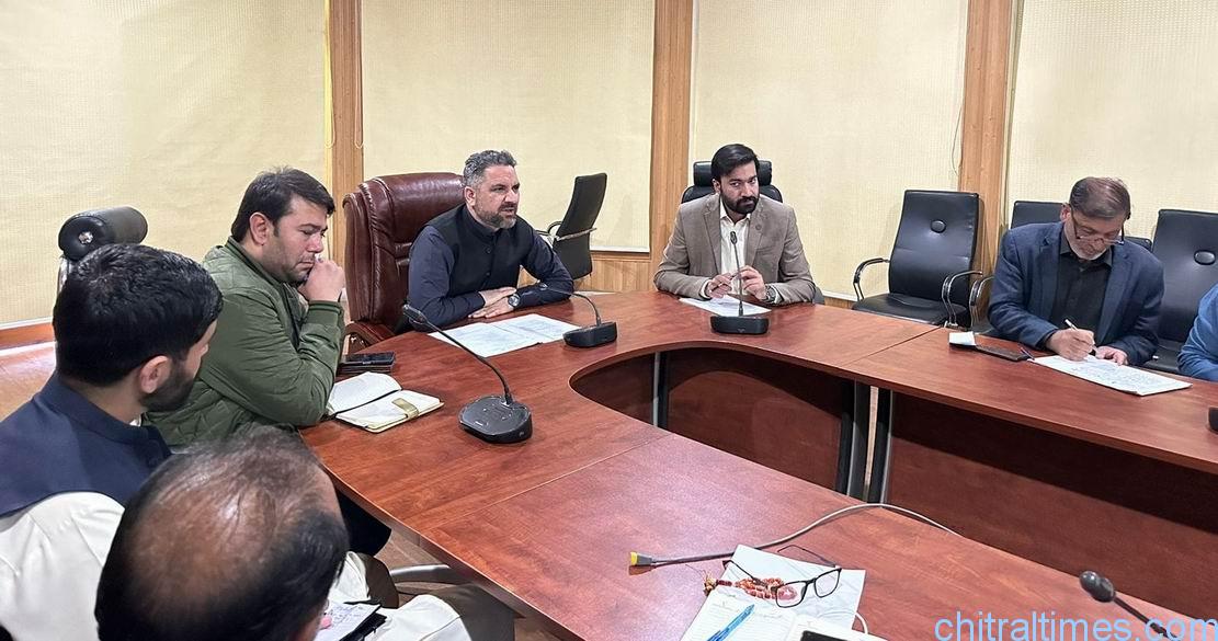 chitraltimes dc lower chitral chairing meeting