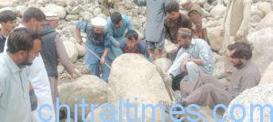 chitraltimes residents of ayun repair water channel on self help basis 5