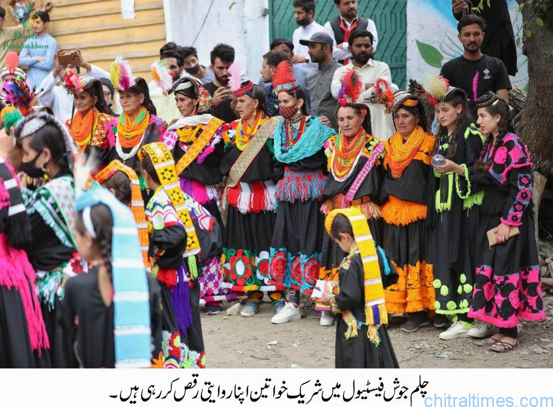 Chitral kalash festival chelum jusht concludes Malaycian bikers attended the event saifur rehman aziz chitral 5 1