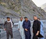 chitraltimes chitral booni road dc imran visit construction area2