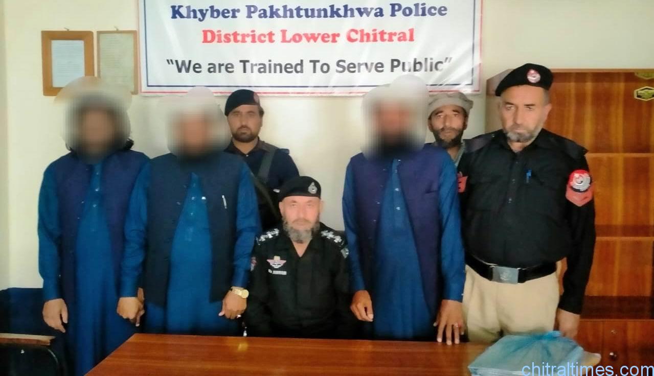 chitraltimes chitral police surge operation accused arrested