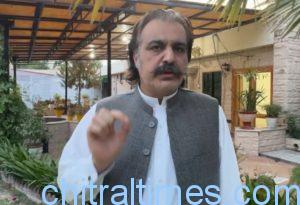 chitraltimes cm kp ali amin gandapur