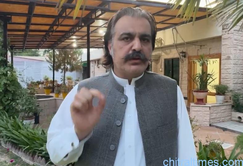 وزیراعلی خیبرپختونخواعلی امین گنڈاپور کو کے پی ہاؤس سے غیر قانونی طور پر گرفتار کرلیا گیا، عمر ایوب