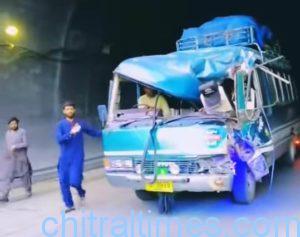 chitraltimes coaster accident dir upper lowari tunnel inside 3