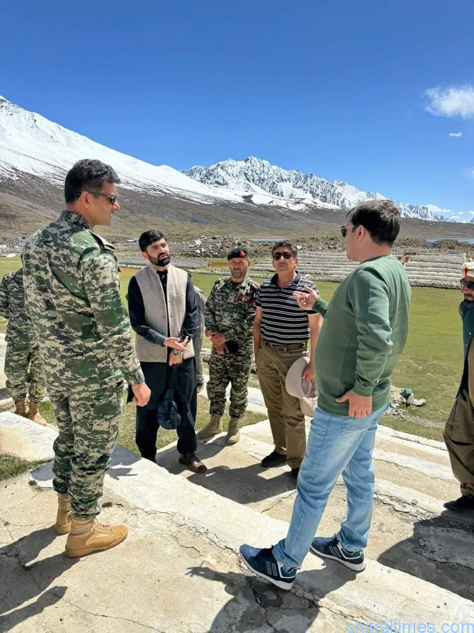 chitraltimes comdt DCs upper and lower chittral visits shahndur polo ground 2