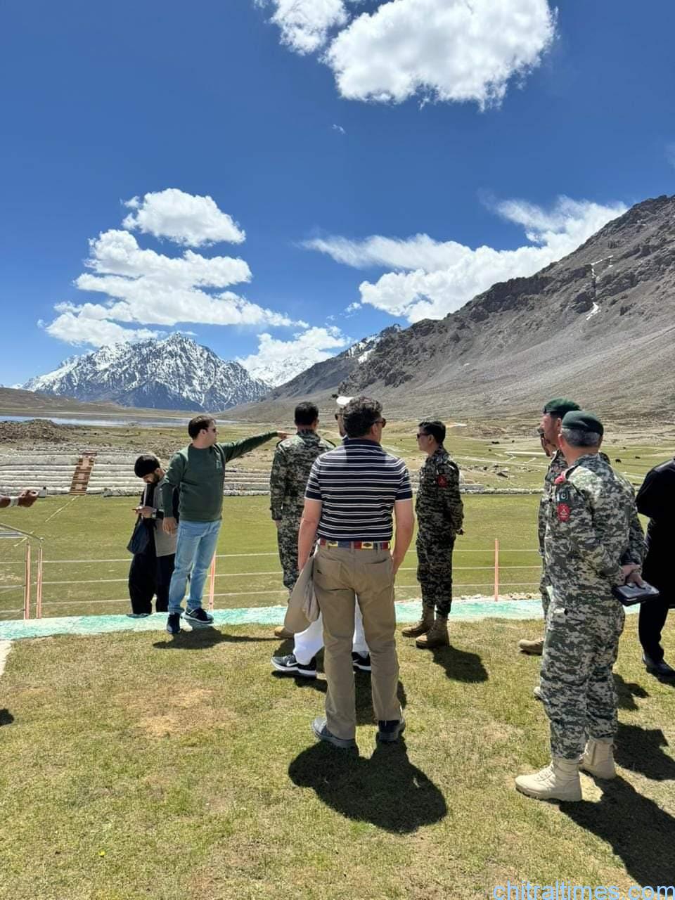 chitraltimes comdt DCs upper and lower chittral visits shahndur polo ground 3