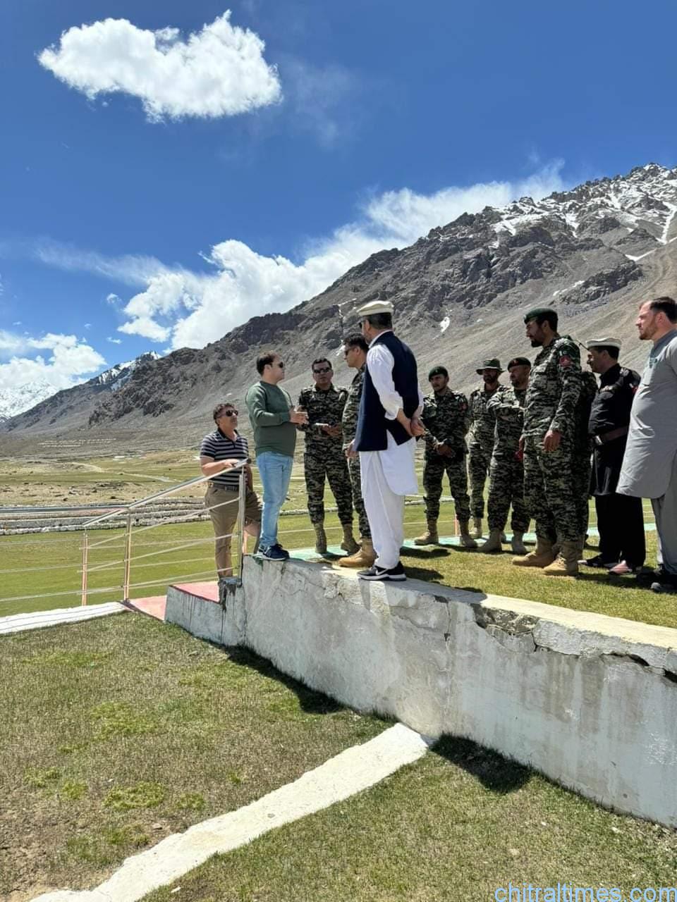 chitraltimes comdt DCs upper and lower chittral visits shahndur polo ground 7
