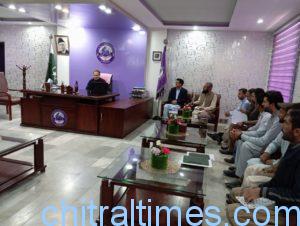 chitraltimes dr shahab resume charged as vc chitral university 4
